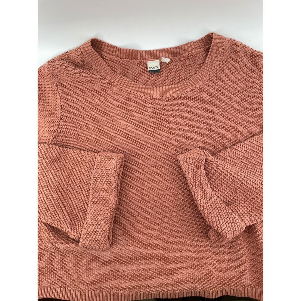 Roxy Women's Scoop Neck Knit Sweater in Dusty Rose - Picture 4 of 8